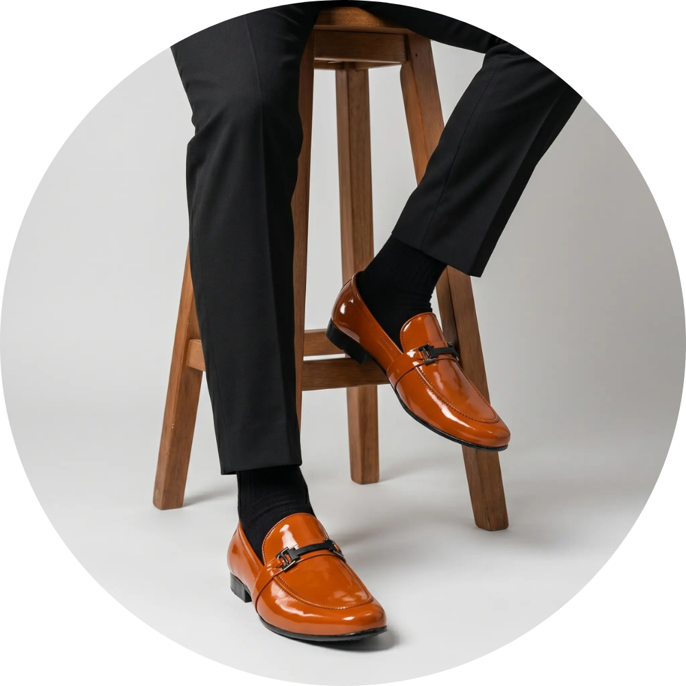 Buckle & Penny Loafers
