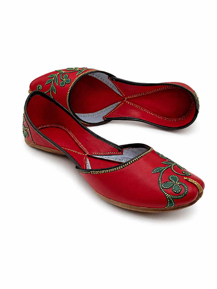 Red Green Vine Jutti – Ladies Classic Flat