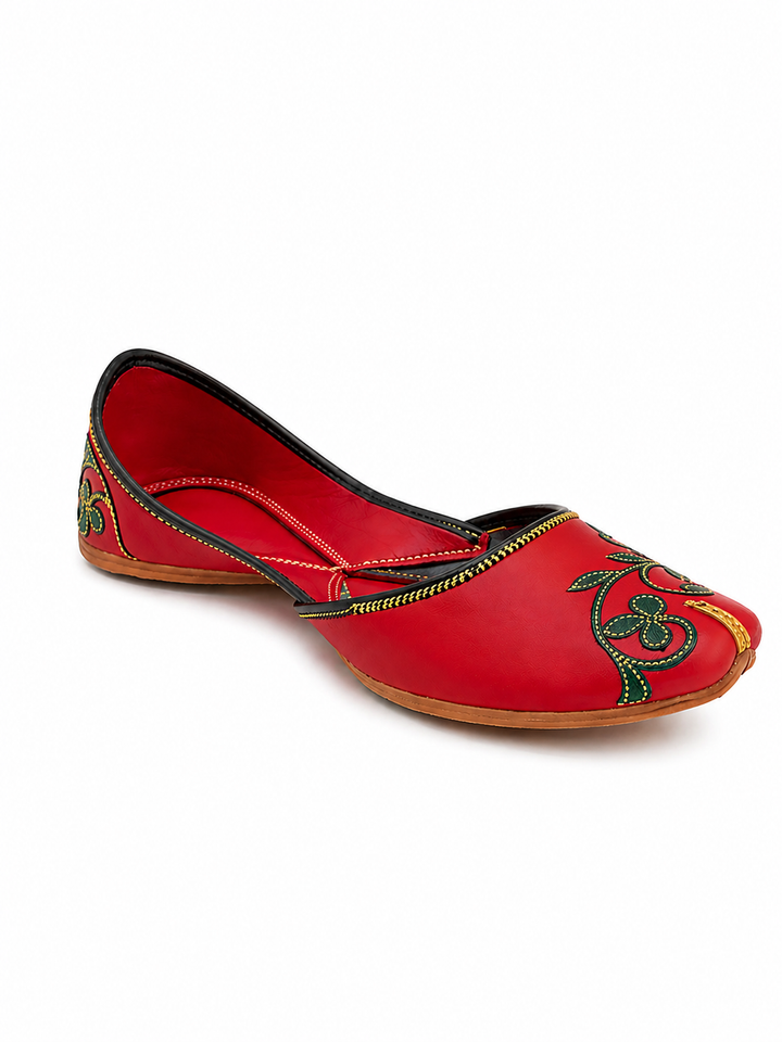 Red Green Vine Jutti – Ladies Classic Flat
